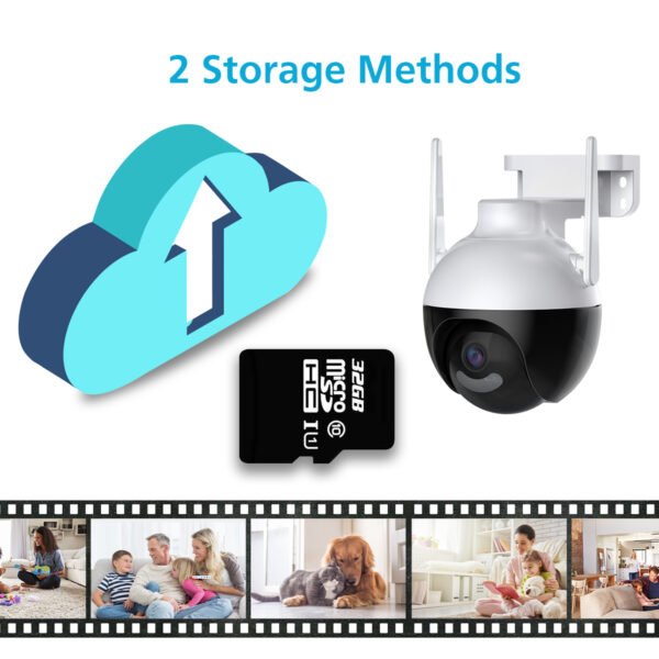 Icsee A18 Auto Tracking PTZ IP Camera