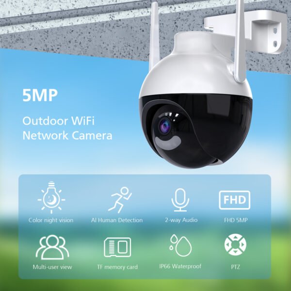 Icsee A18 Auto Tracking PTZ IP Camera