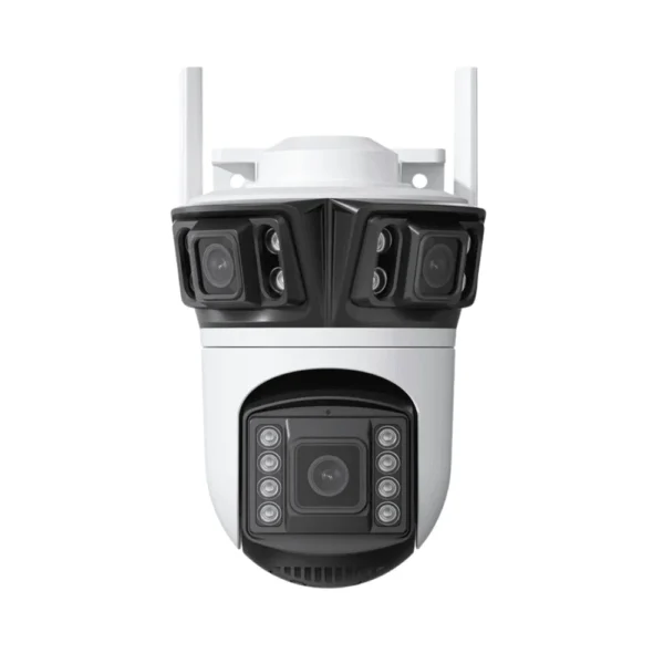 Kamerë 6MP Full HD WiFi PTZ me 3 Lente, Alarm Inteligjent dhe Audio Dypalëshe